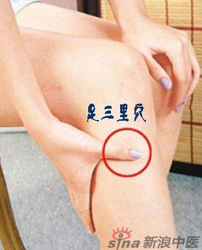 艾灸常用的保健穴有哪些？-足三里